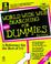 Cover of: World Wide Web searching for dummies