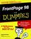 Cover of: FrontPage 98 for dummies