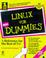Cover of: Linux for dummies