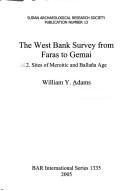 Cover of: The West Bank Survey from Faras to Gemai