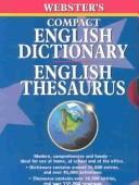 Cover of: Webster's English Dictionary and English Thesaurus