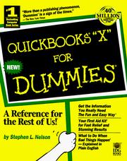 Cover of: QuickBooks 6 for dummies by Stephen L. Nelson