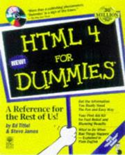 HTML 4 for dummies by Ed Tittel, IDG