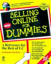 Cover of: Selling online for dummies