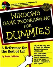 Cover of: Windows game programming for dummies