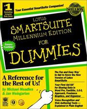 Cover of: Lotus SmartSuite millennium edition for dummies