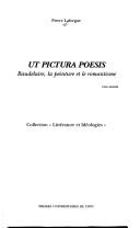 Cover of: Ut pictura poesis