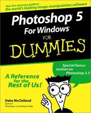 Cover of: Photoshop 5 for Windows for dummies