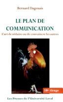 Cover of: Le plan de communication