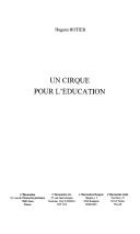 Cover of: Un cirque pour l'education