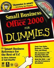 Cover of: Small business Microsoft Office 2000 for dummies