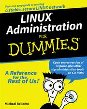 Cover of: LINUX Administration for Dummies by Michael Bellomo, Dummies Technology Press