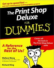 Cover of: The print shop® deluxe for dummies®