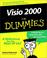 Cover of: Visio 2000 for Dummies