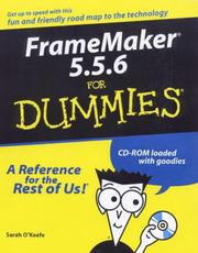 Cover of: Framemaker 5.5.6 for dummies