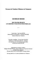 Cover of: Georges Besse: Des grands projets aux restructurations industrielles  by Idhi