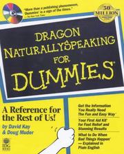 Cover of: Dragon NaturallySpeaking for Dummies