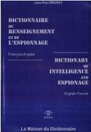Cover of: Dictionnaire du renseignement et de l'espionnage by Jean-Paul Brunet