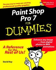 Cover of: Paint Shop Pro 7 for Dummies