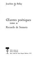 Cover of: Oeuvres poétiques. Les Antiquités de Rome ; Les regrets