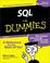 Cover of: SQL for dummies