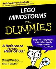 Cover of: LEGO Mindstorms for dummies