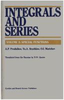 Cover of: Integrals and series