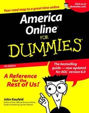 Cover of: America Online for Dummies by John Kaufeld