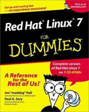 Cover of: Red Hat Linux 7 for Dummies