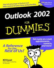 Cover of: Outlook 2002 for Dummies