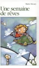 Cover of: semaine de rêves