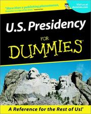 Cover of: U.S. presidents for dummies by Marcus A. Stadelmann