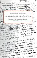 Front cover of L'intelligence et l'émotion by Saint-Gé rand J.-P.