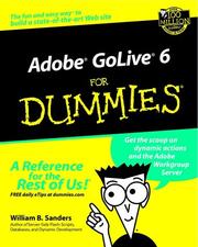 Cover of: Adobe GoLive 6 for Dummies