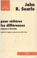 Cover of: Pour réitérer les différences : Réponse à Derrida