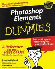 Cover of: Photoshop Elements for Dummies by Deke McClelland, Galen Fott