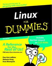 Cover of: Linux for Dummies, Fourth Edition by Dee-Ann LeBlanc, Melanie Hoag, Evan Blomquist, Dee-Ann LeBlanc, Melanie Hoag, Evan Blomquist