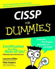 Cover of: CISSP for Dummies by Lawrence C. Miller, Peter H., CISA, CISSP Gregory, Peter Gregory