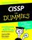 Cover of: CISSP for Dummies