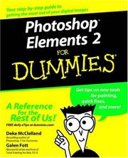 Cover of: Photoshop Elements 2 for Dummies
