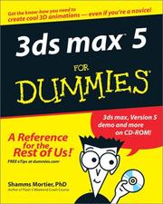 3ds max 5 for Dummies by Shamms Mortier