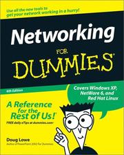 Cover of: Networking for Dummies, Sixth Edition by Doug Lowe