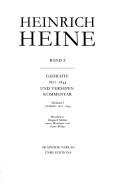 Cover of: Saekularausgabe 1. Abteilung - Heines Werke in Deuts Cher Sprache