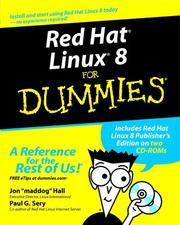 Cover of: Red Hat Linux 8 for Dummies by Jon 'maddog' Hall, Paul G. Sery