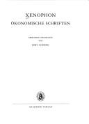 Cover of: Oekonomische Schriften (Schriften Und Quellen Der Alten Welt)