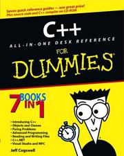 Cover of: C++ All-in-One Desk Reference for Dummies