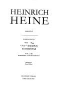 Cover of: Heinrich Heine Sakularausgabe B 2kiii