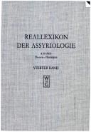 Cover of: Reallexikon Der Assyriologie Und Vorderasiatischen Archaologie: Ha-A-A - Hystaspes