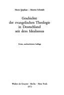 Cover of: Geschichte Der Evangelischen Theologie in Deutschland Seit Dem Idealismus by Stephan Horst, Martin Schmidt