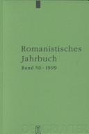 Cover of: Romanistisches Jahrbuch